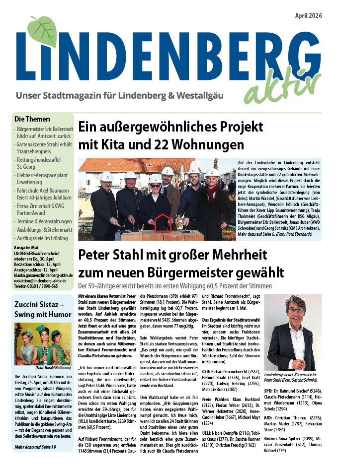 Lindenberg aktiv - Aktuelle Ausgabe