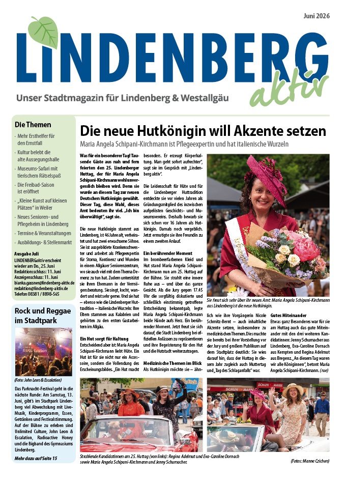Lindenberg aktiv - Aktuelle Ausgabe